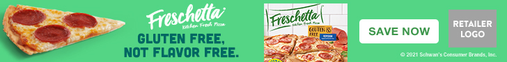 Freschetta® Gluten Free, not flavor free.