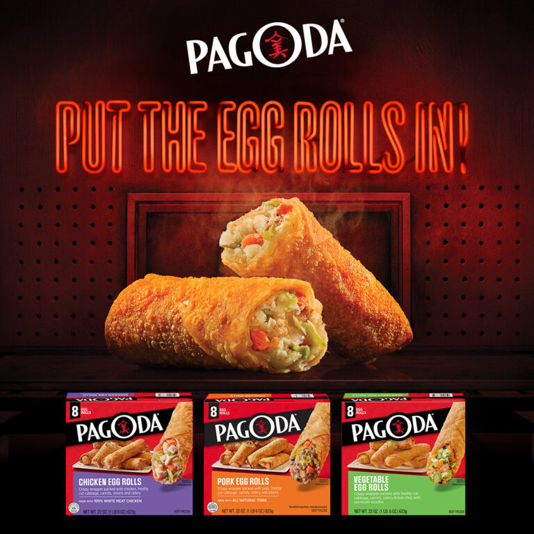 PAGODA Put the egg rolls in.