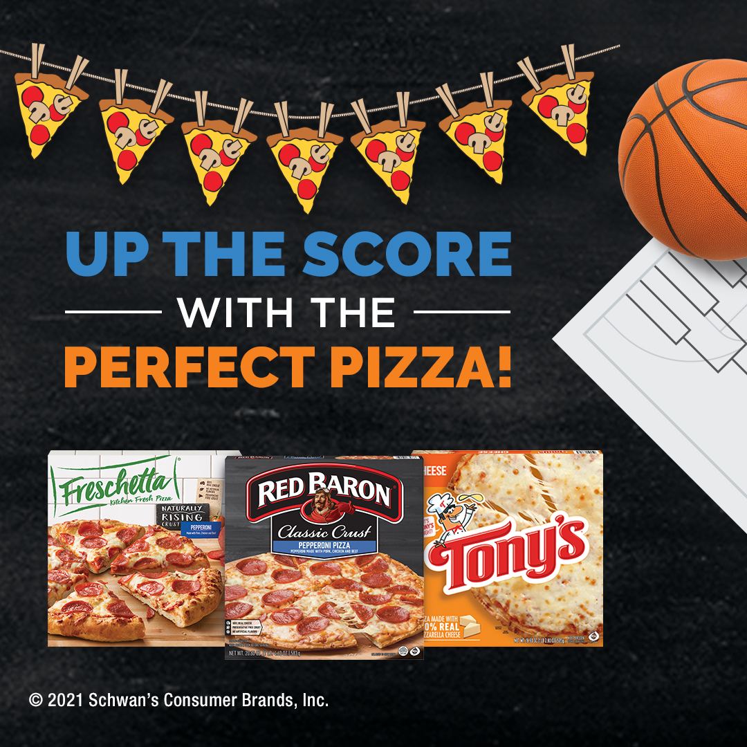 Up the score with the perfect pizza!