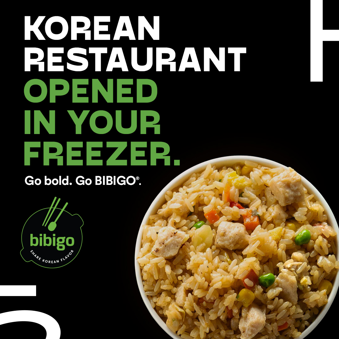 BIBIGO® Korean restaurant oped in your freezer. Go bold. Go BIBIGO®